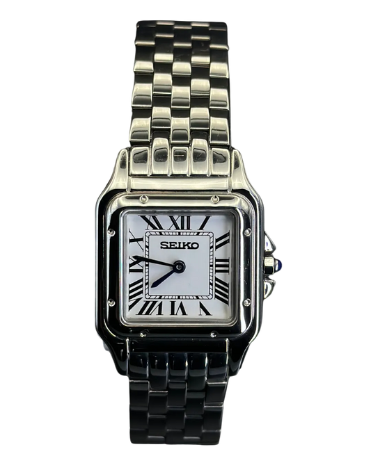 Seiko Mod Woman Santos White