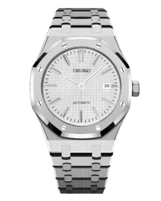 Seiko Royal Oak Mod White
