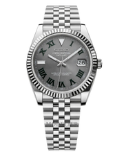 Seiko Datejust Mod Wimbledon Grey watch by Modelier Timepieces