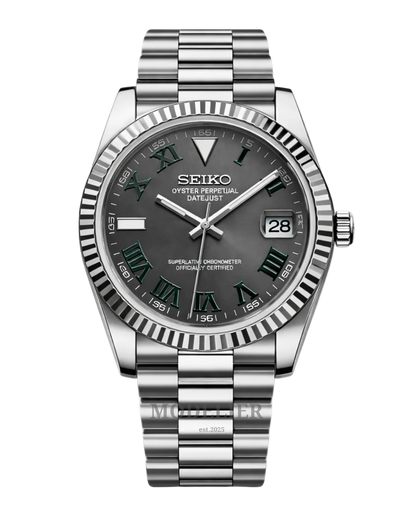 Seiko Datejust Mod Wimbledon Grey