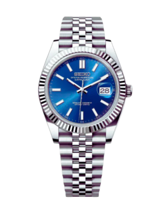 Seiko Datejust Mod Woman Midnight Blue