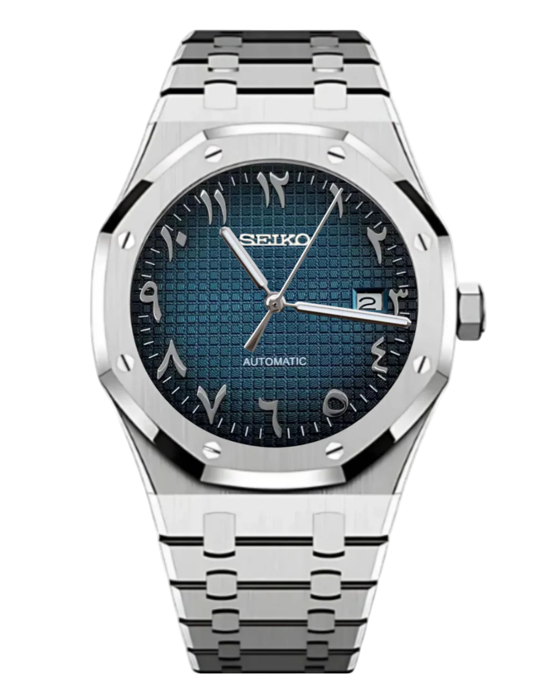 Seiko Royal Oak Mod Arabic Blue