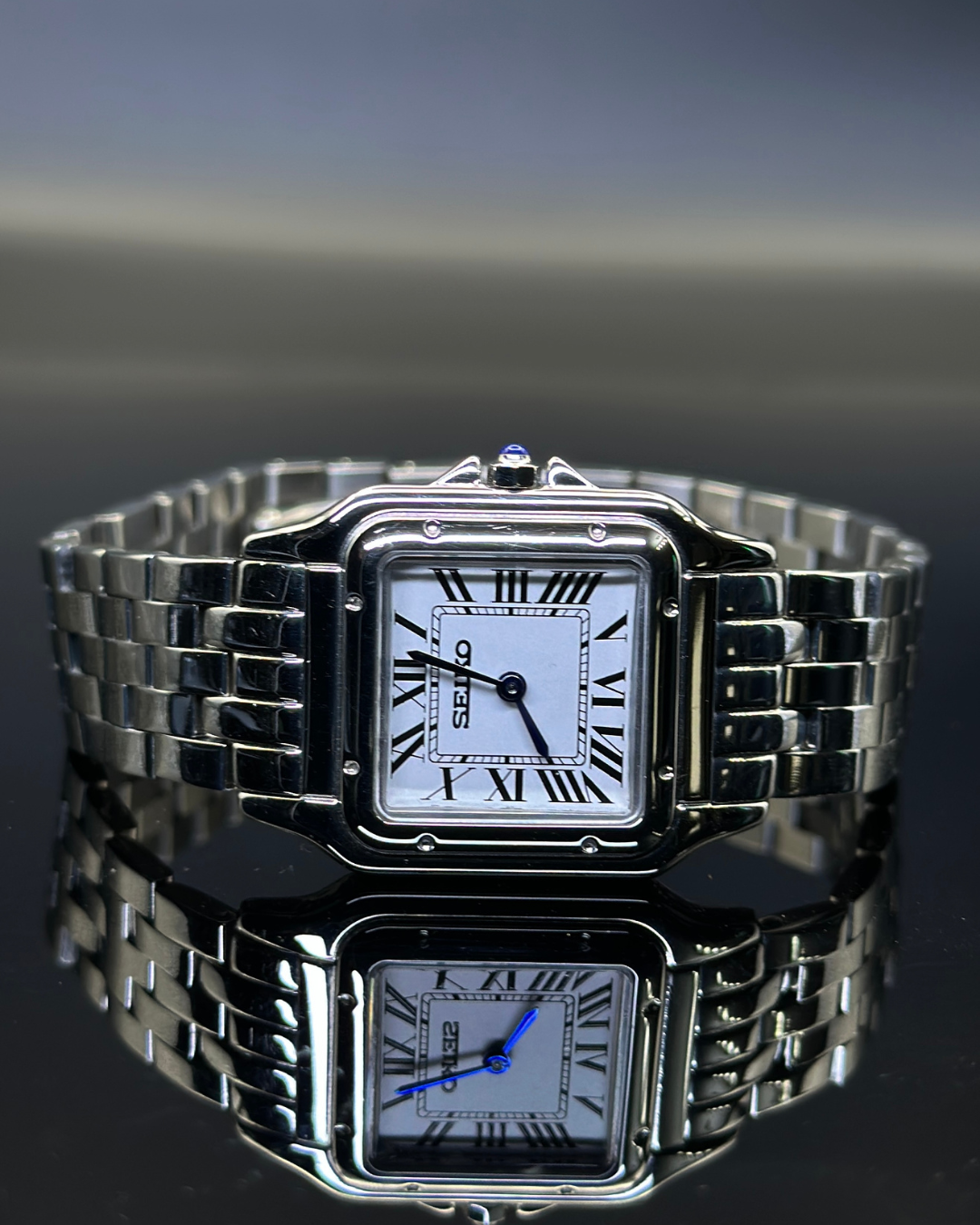 Seiko Mod Woman Santos White