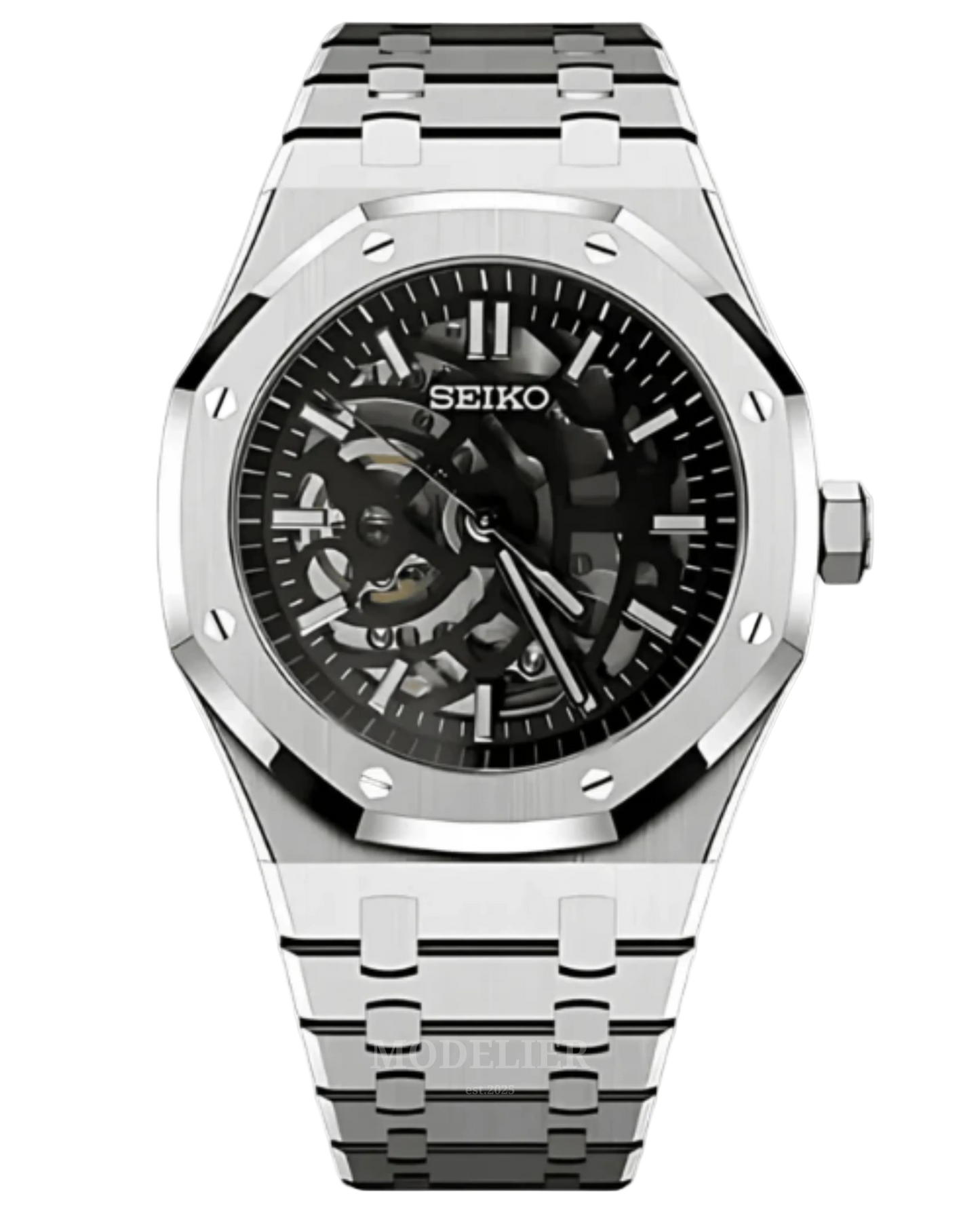 Seiko Royal Oak Mod Skeleton