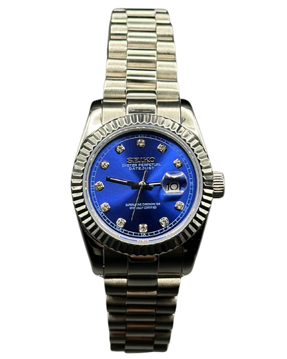 Seiko Datejust Mod Woman Royal Blue