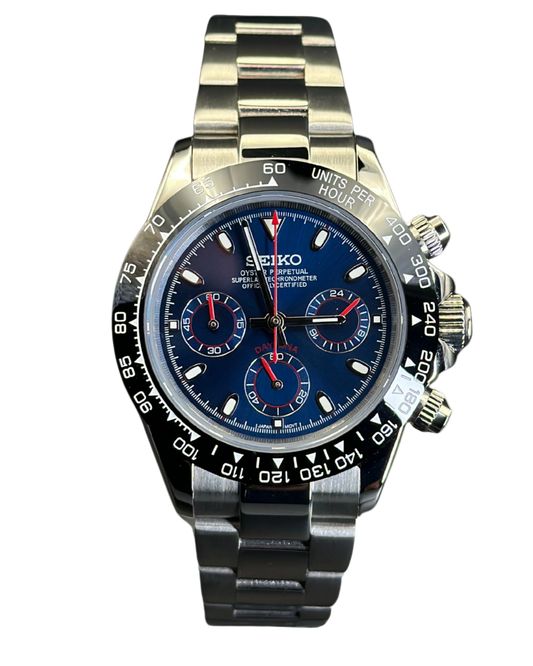Seiko Daytona Mod Blue