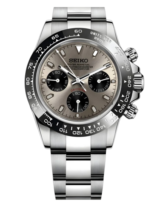 Seiko Daytona Mod Champagne