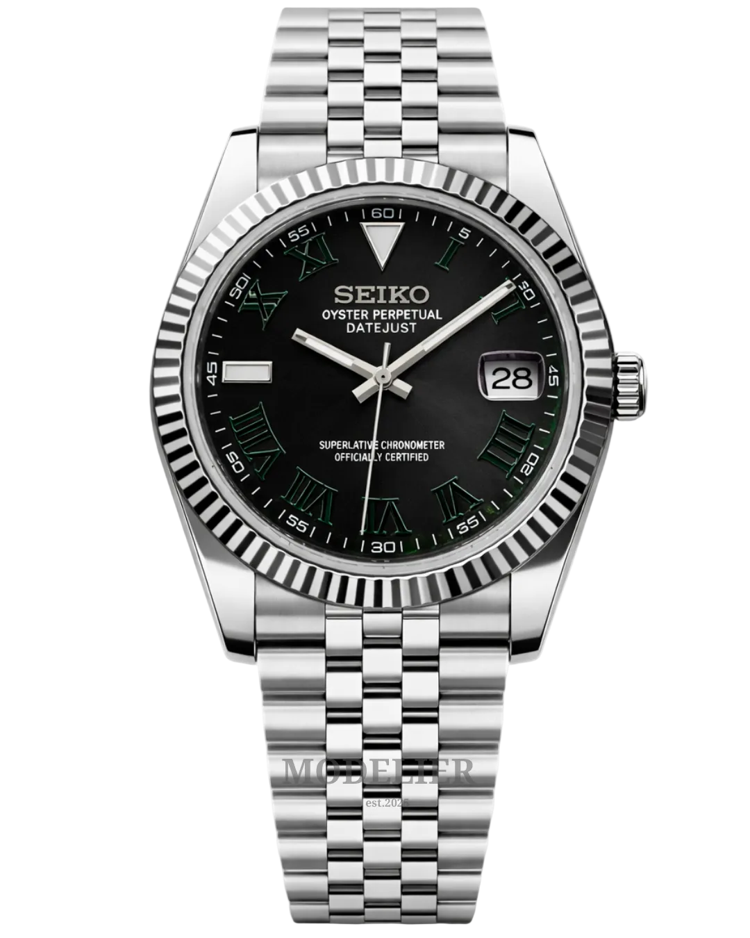 Seiko Datejust Mod Wimbledon Black