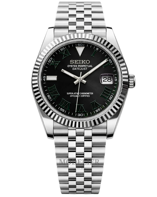 Seiko Datejust Mod Wimbledon Black