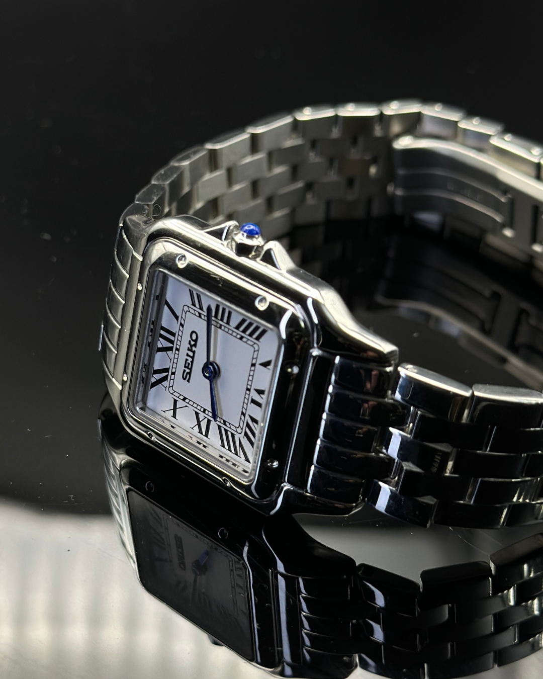 Seiko Mod Woman Santos White