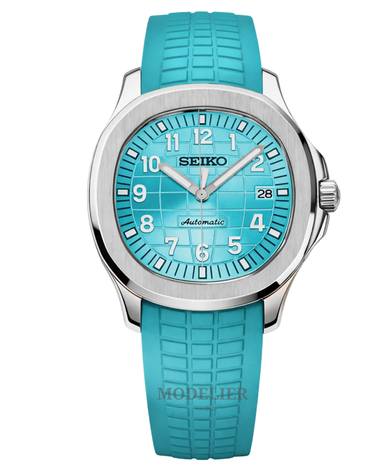 Seiko Aquanaut Mod Tiffany Blue