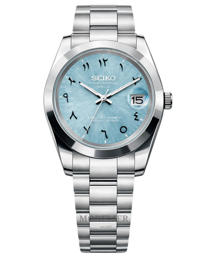 Seiko Datejust Mod Arabic Tiffany Blue Oyster