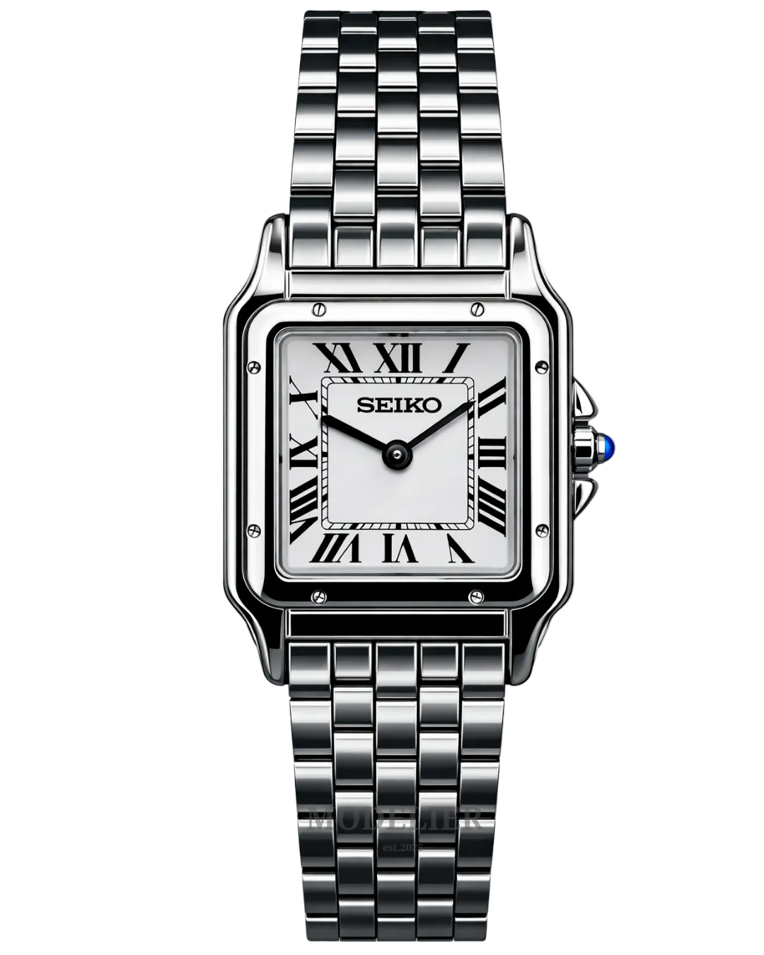 Seiko Mod Woman Santos White