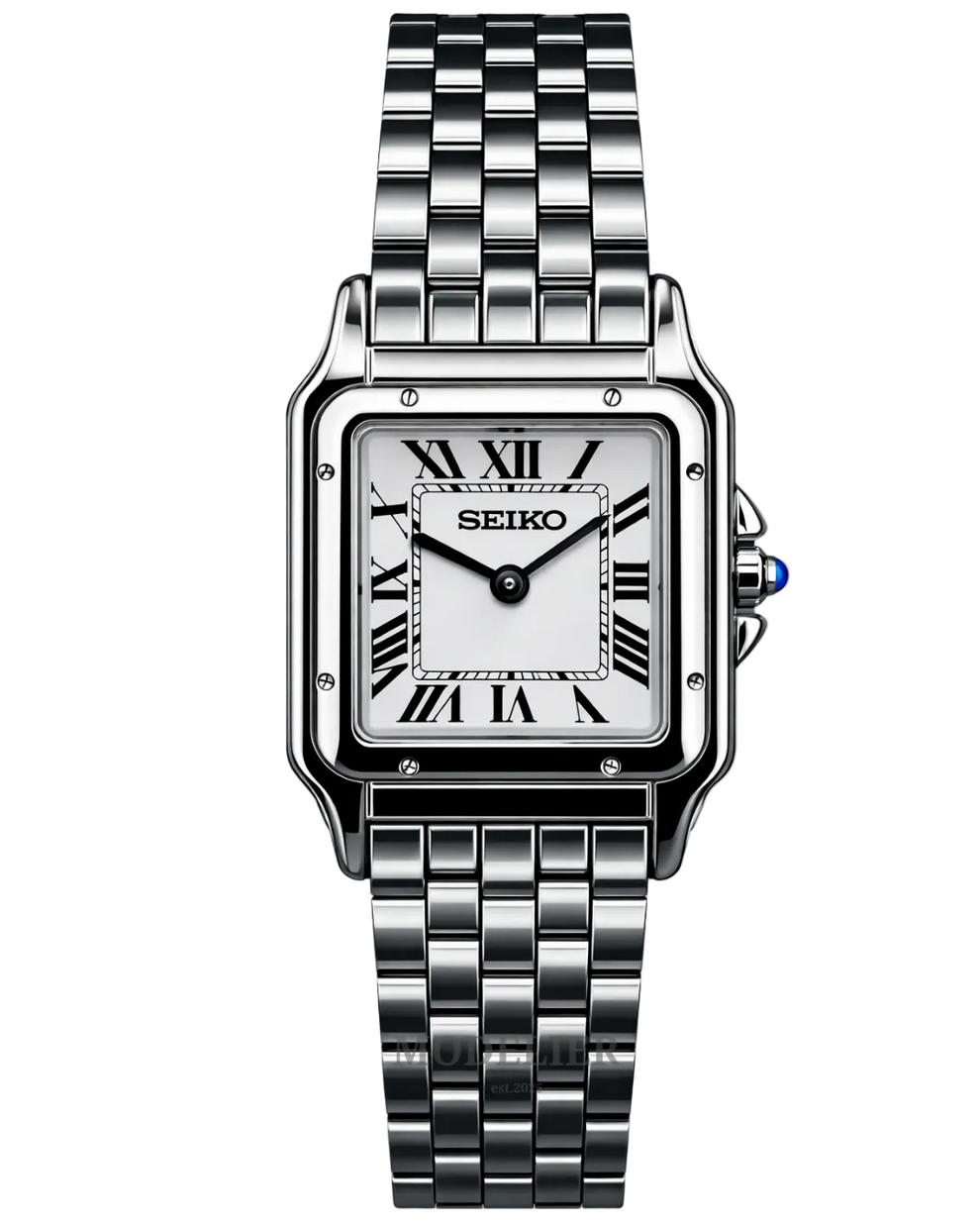 Seiko Mod Woman Santos White – Modelier Timepieces