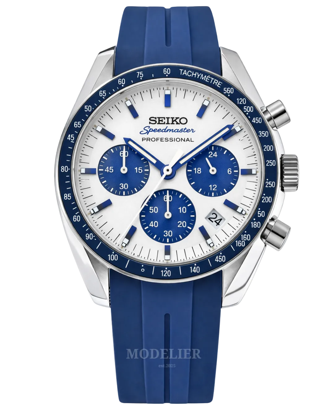 Seiko SpeedMaster Mod Blue