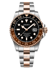 Marine Two-Tone Rose Gold Onyx 24H